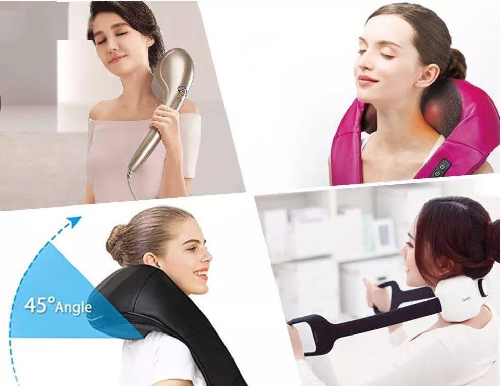 call|众明星打call～！能折叠放进口袋的按摩仪，随时拯救颈椎不适，真舒服！