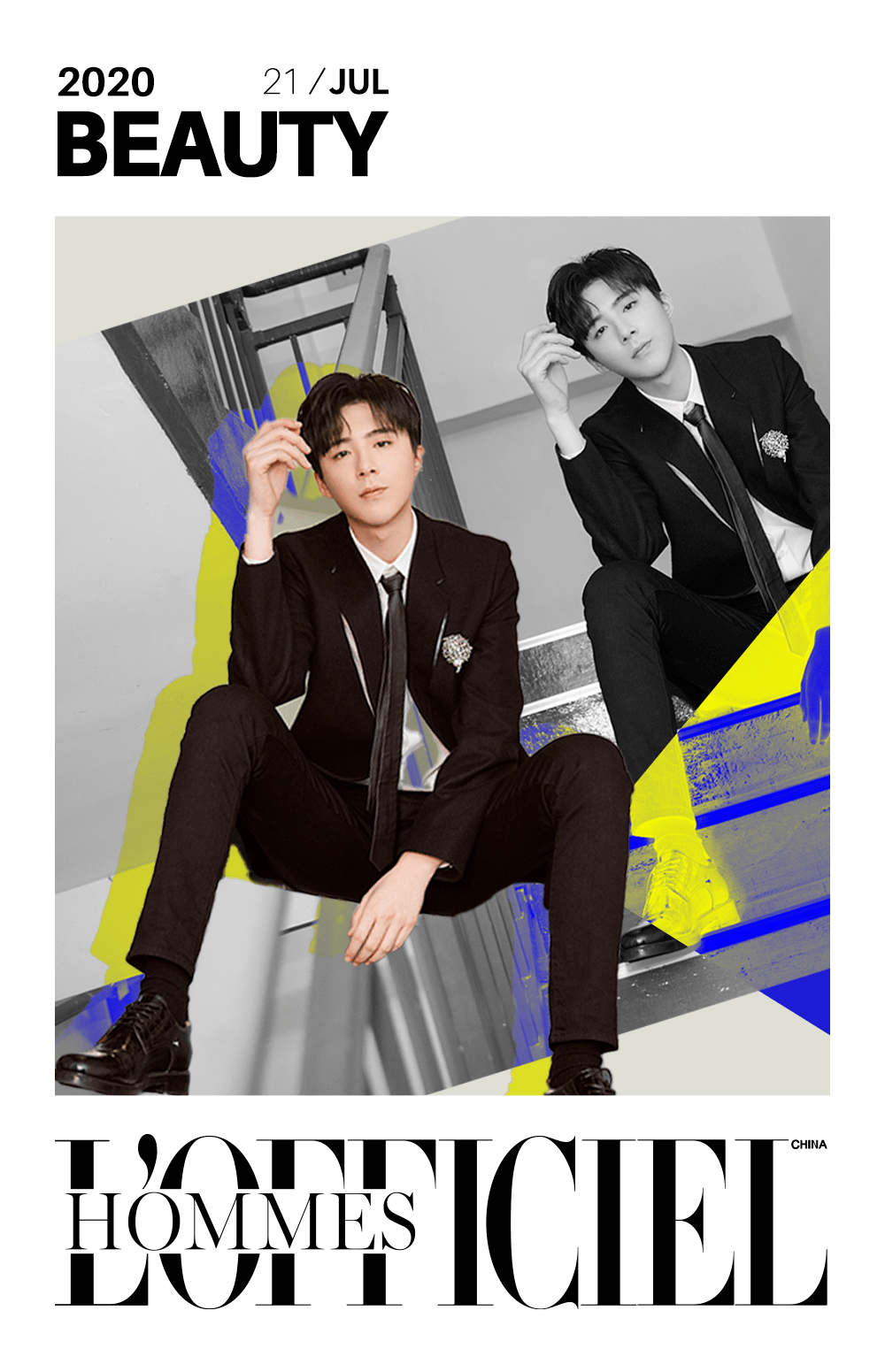 刘宇宁|原来天生的帅哥脸也会被祖传的法令纹困扰着