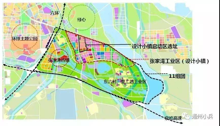 张家湾古镇,南火垡集建区为带动,加快推进"一带四区"空间规划落地