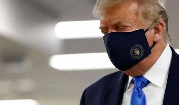 in|特朗普最新表态：如果戴口罩是爱国，那没人比我更爱国