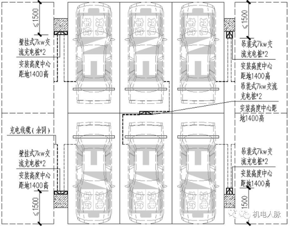 干货!地库充电桩的设计与安装