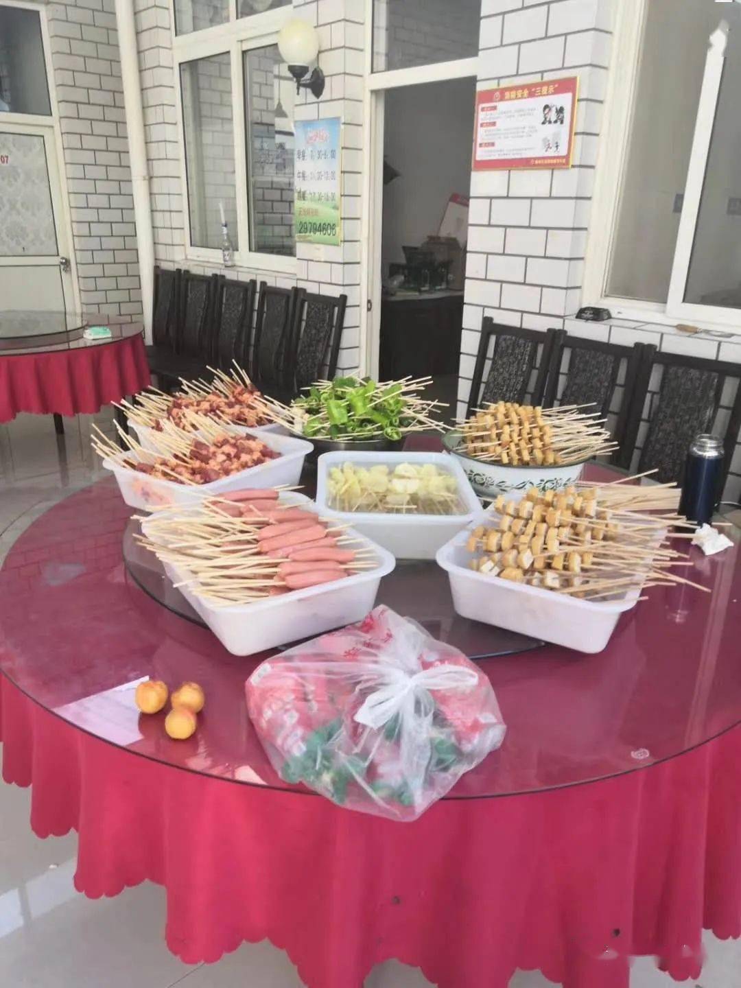 自助烧烤食材