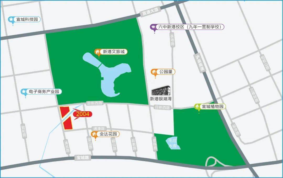 新港文旅城,宣城植物园是市民周末休闲网红景点,节假日游人如织