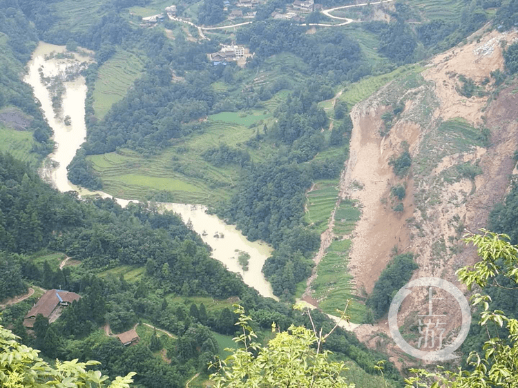 25"武隆区土地乡中堡滑坡联合工作组,指导武隆区应急