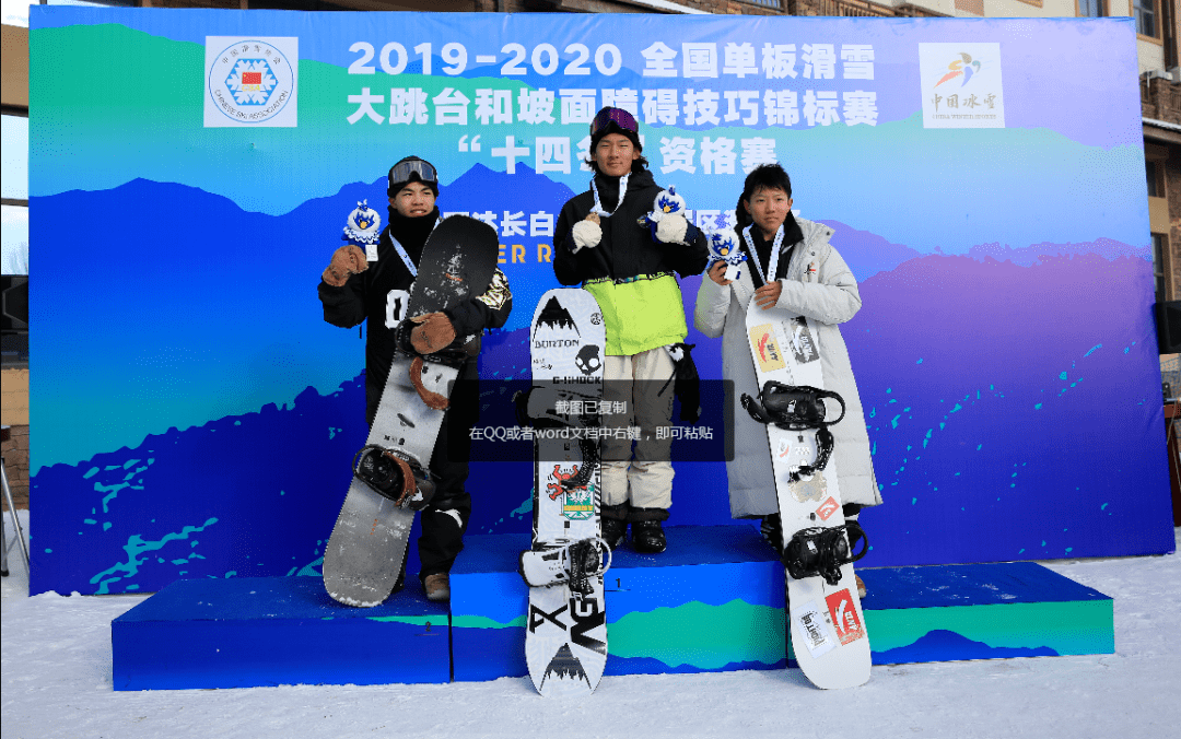 2018年,苏翊鸣入选国家集训队备战2022年冬奥会.  2019年二青会上