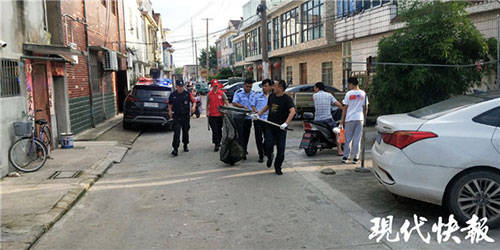 流浪狗咬伤大妈,机智民警“守株待兔”