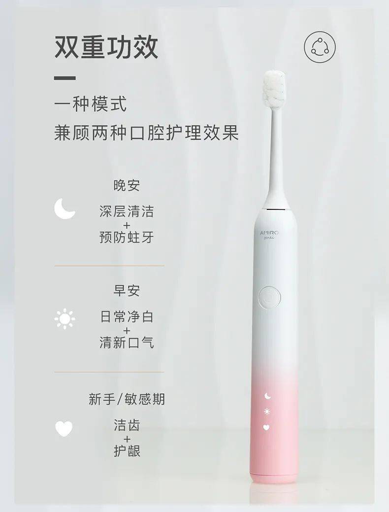 杜邦毛|不到200块，品质不输千元大牌的电动牙刷，1分钟震动41000次！