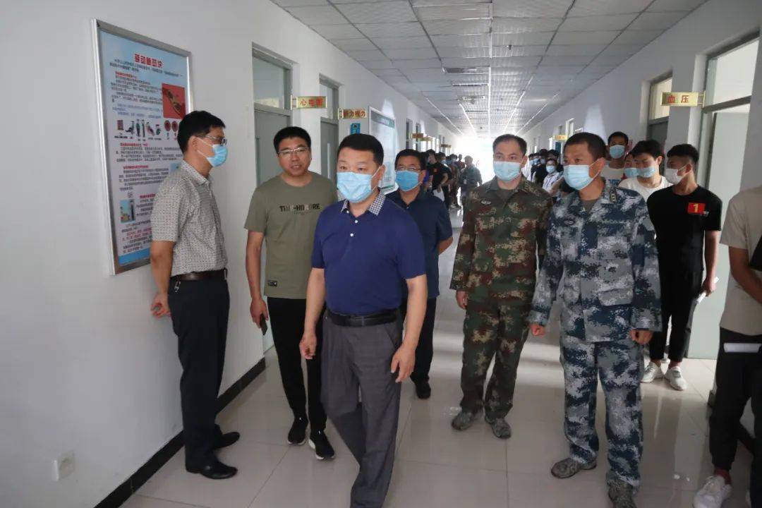 李行军检查指导征兵体检工作