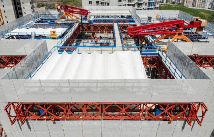 住宅|大型自动化机器造楼，三天一层，国产“住宅造楼机”投用