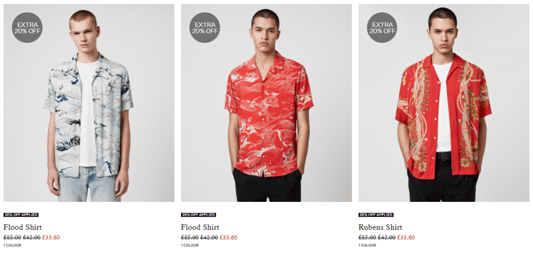 皮衣|AllSaints低至4折超低价收！爱了四字弟弟同款花衬衫