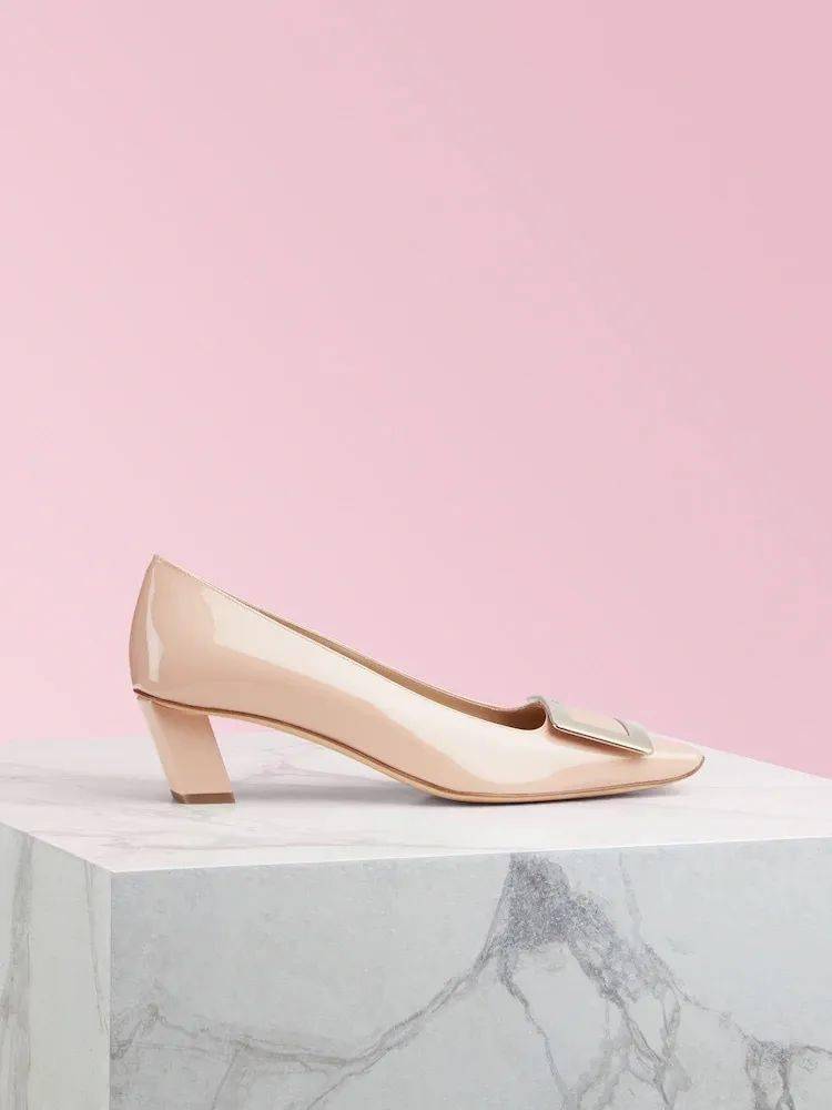 Roger|骨灰级经典Roger Vivier方扣鞋，又出了绝美新款！