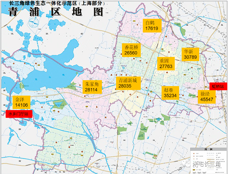 首发!上海 环沪20区县250板块房价地图(2020年7月)