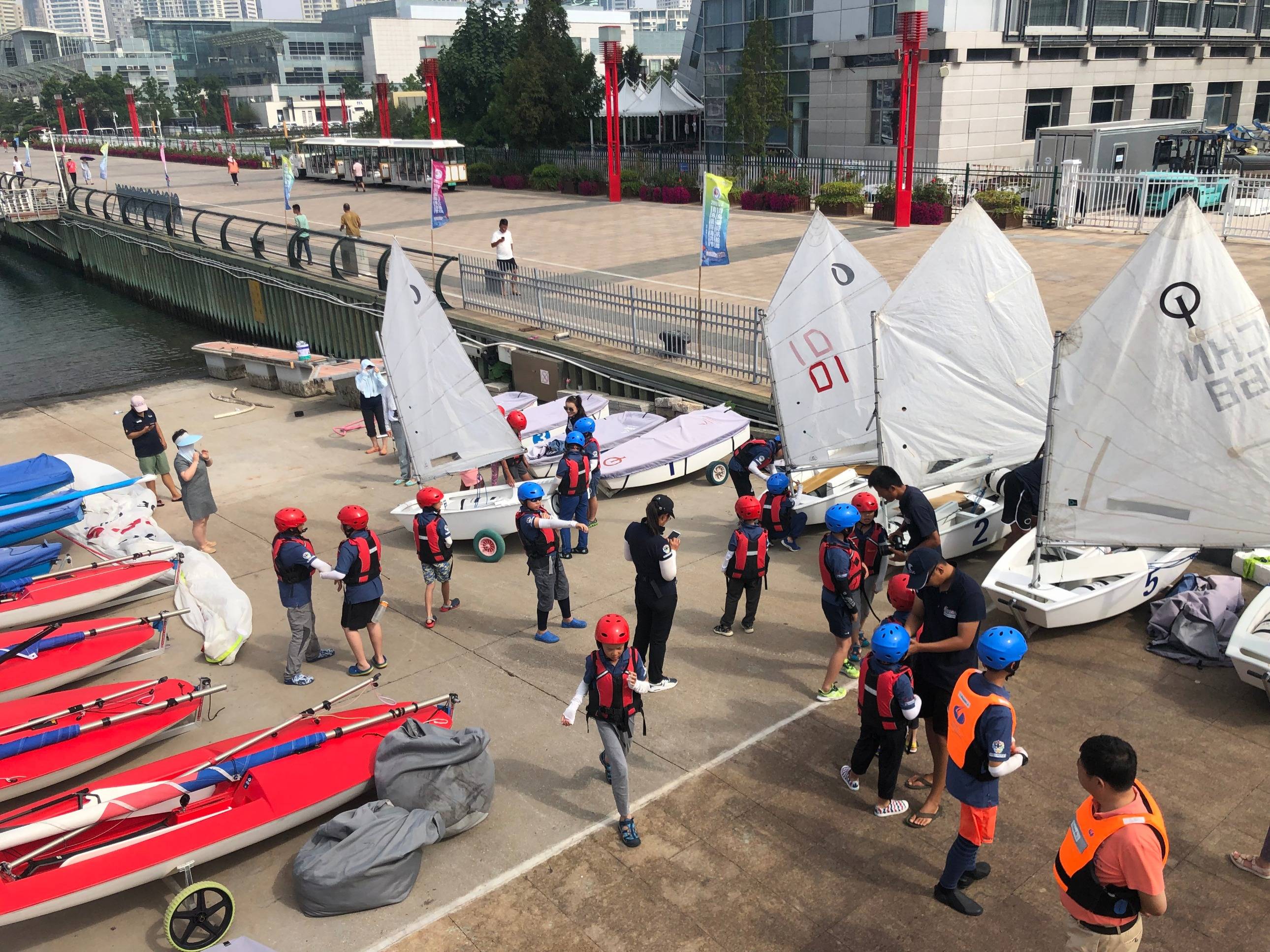 帆船|2020全国青少年帆船夏令营在青岛开营