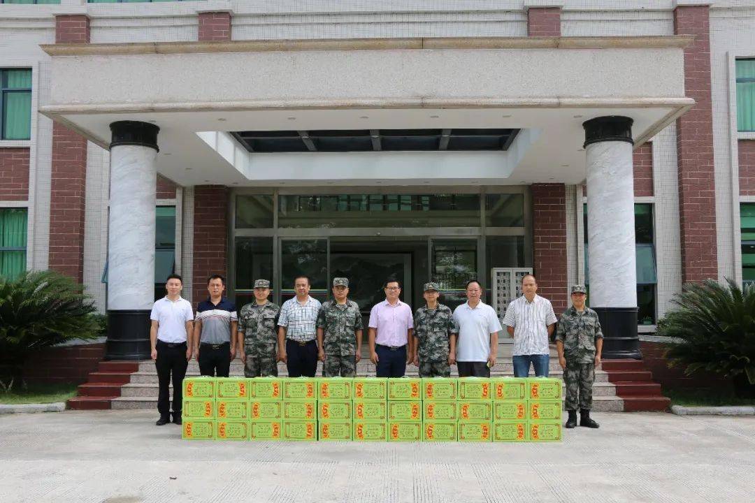 柘木镇开展"八一建军节"拥军优属慰问活动_部队