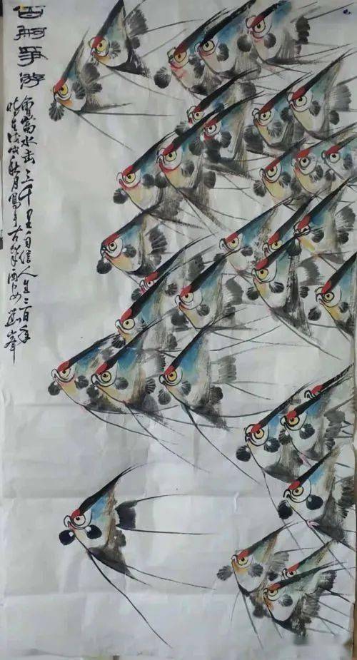 西安知名书画家刘峰国画作品欣赏二