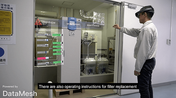 DataMesh|科幻场景成真，这家公司要用混合现实技术解放一线员工双手 | 界面创新家?