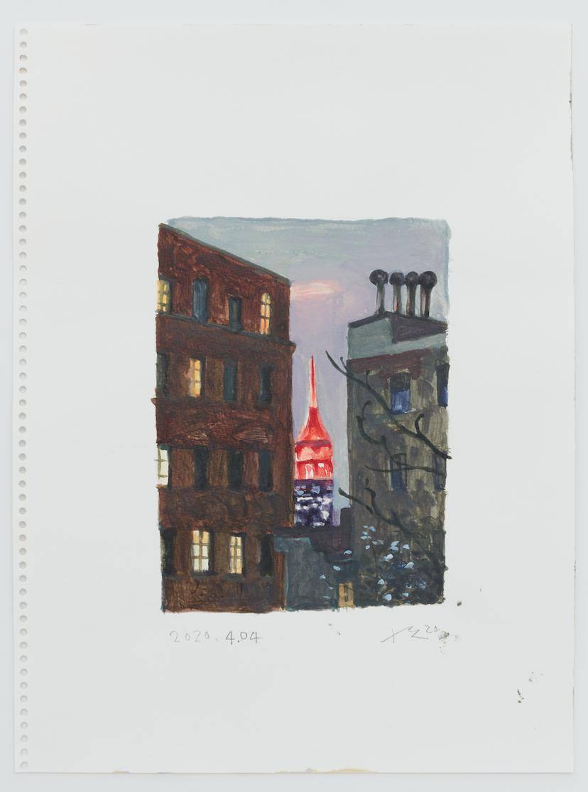 刘小东|因为疫情滞留，中国画家画下纽约的脆弱一面