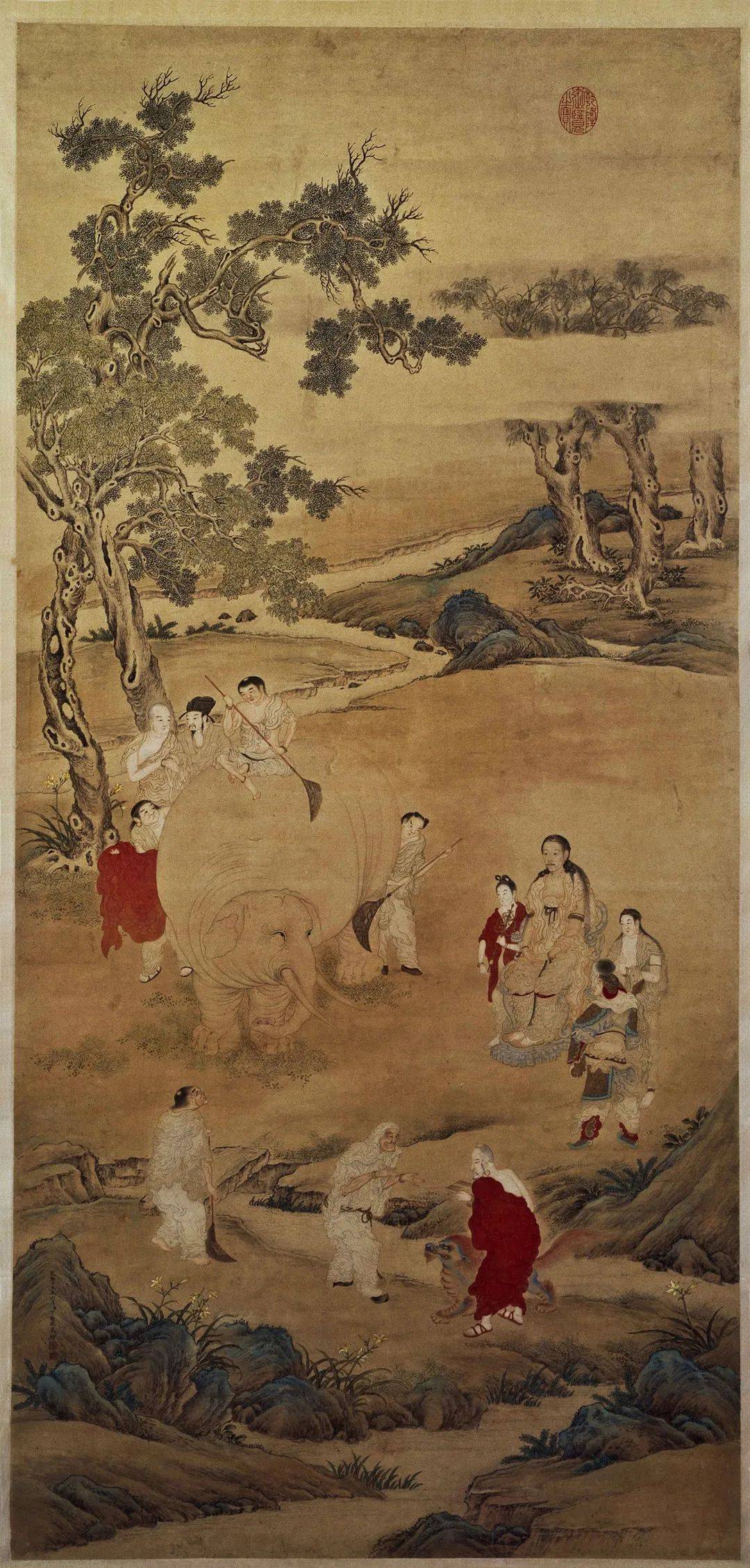 大象|大象：遗双翠，骑象背人先过水