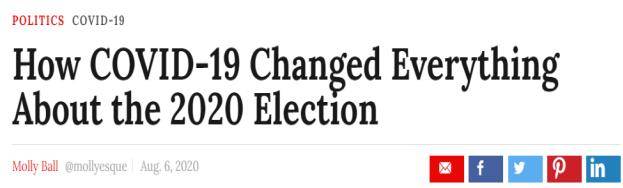 病毒|《时代》周刊新封面公布：新冠病毒“水淹”白宫，特朗普被包围！