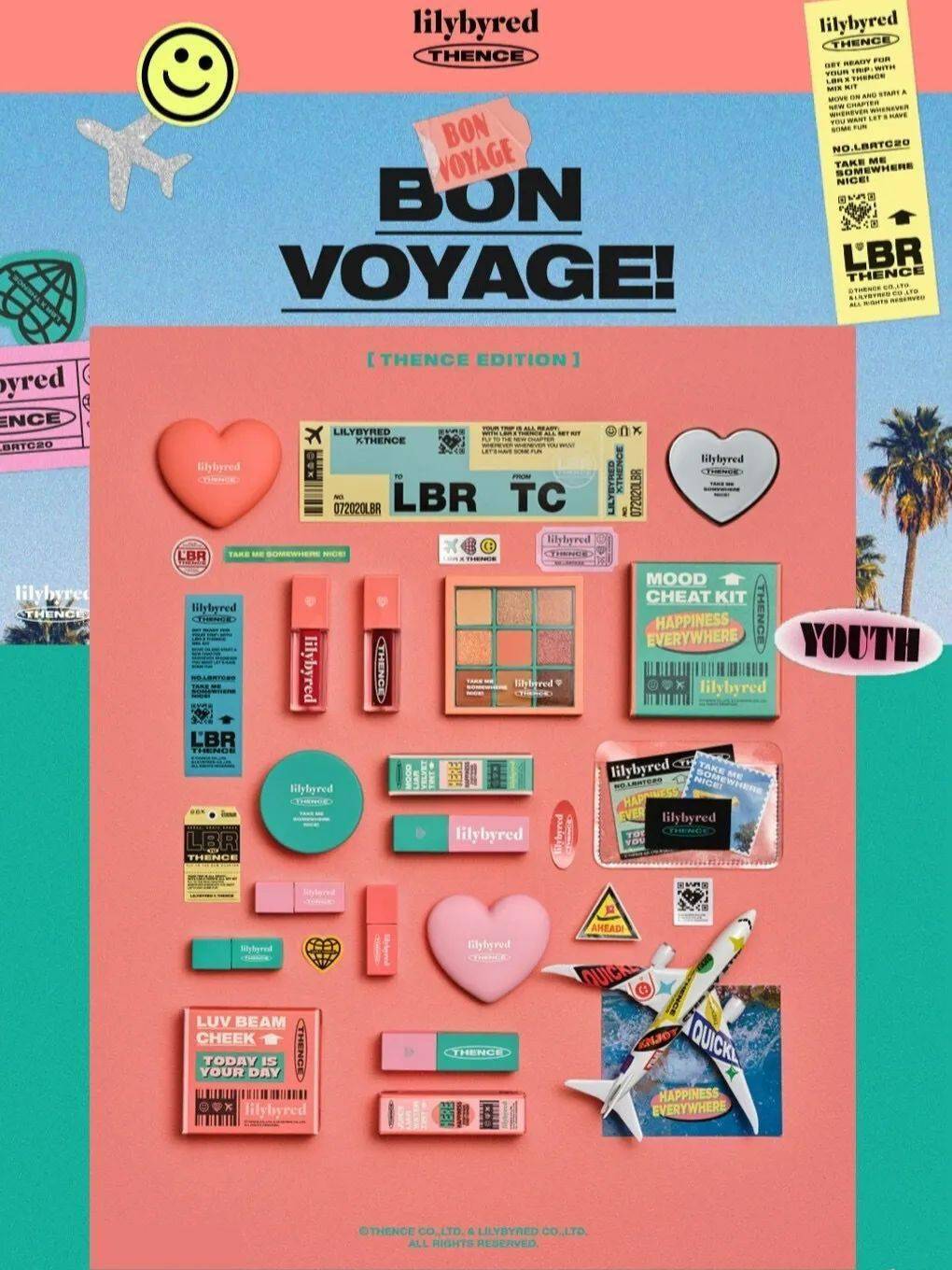 彩妆|Thence和Lilybyred联手打造出了一系列新的彩妆敲吸睛！