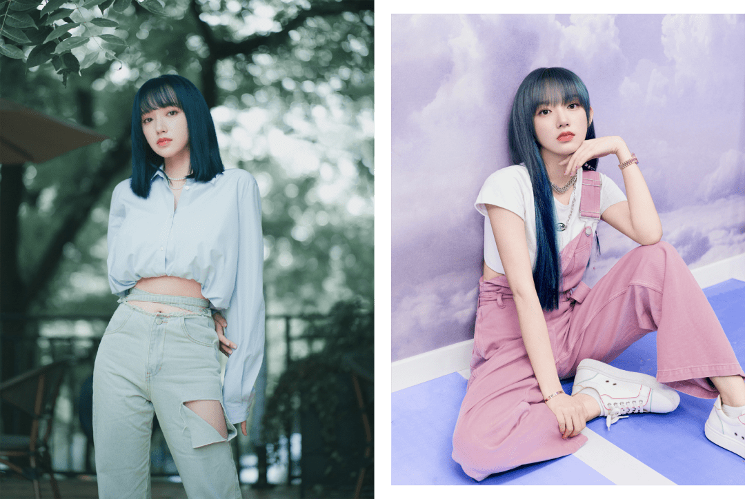 粉色|普通女孩Hold不住女团发色?未必!