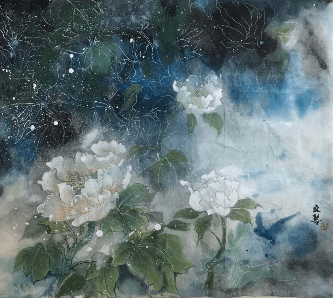 延福禅养预告|一花一世界——林笑生水墨国画师生联展