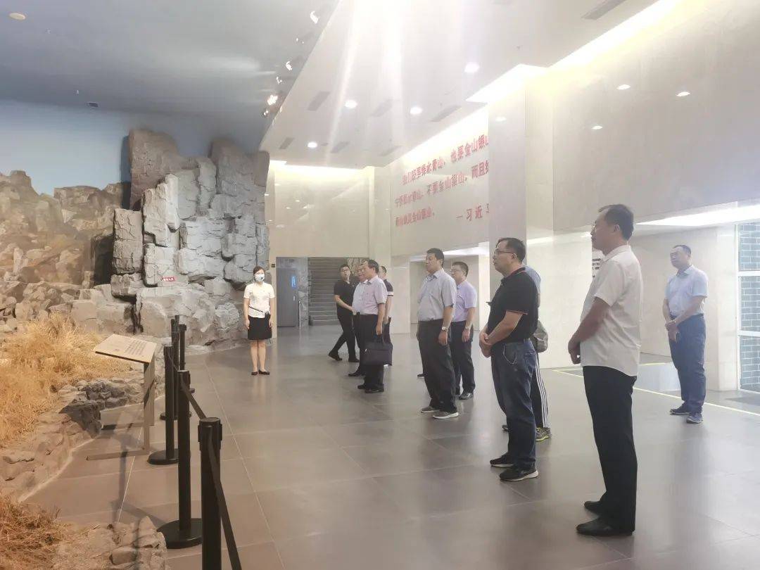 山东|【基地动态】省四进中心组到山东原山艰苦创业教育基地考察调研