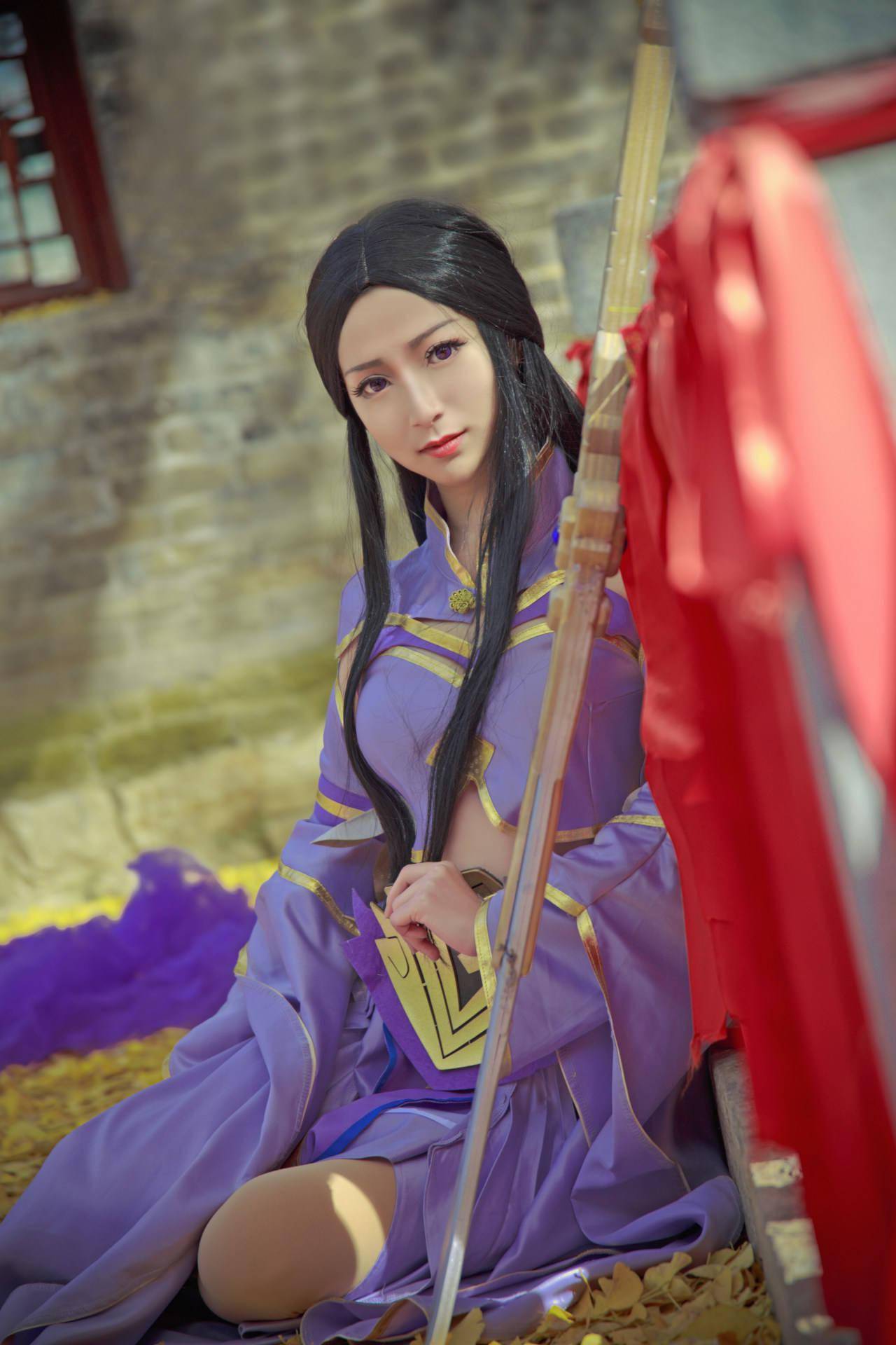 露娜紫霞仙子cosplay