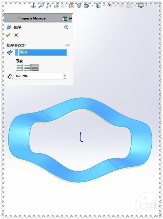 用solidworks方程式画一个波形弹簧垫圈