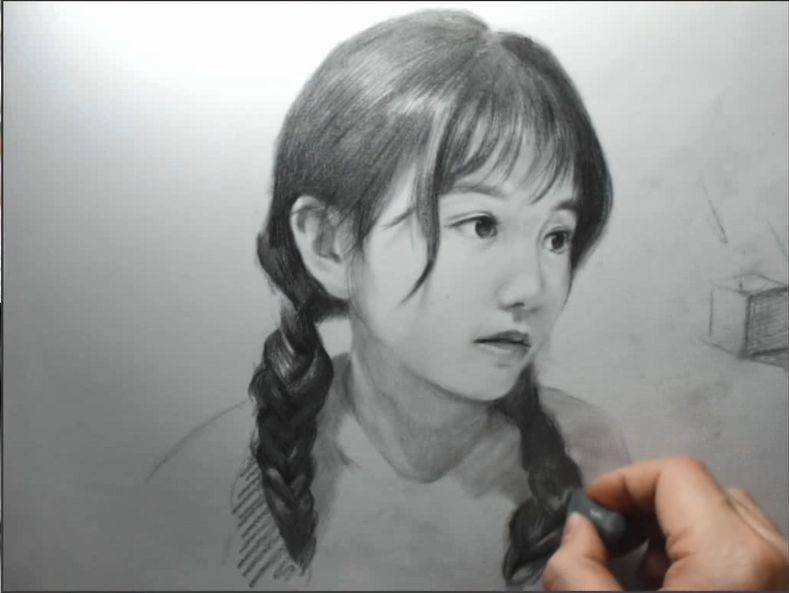 素描人物五官画得不像?