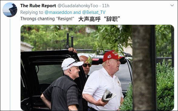 白俄罗斯这一幕，评论区被美国网民占了