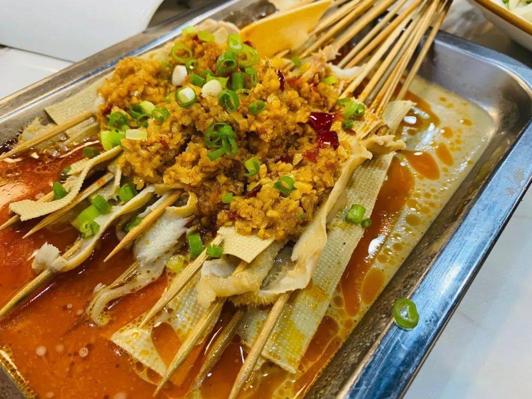 涮毛肚豆皮