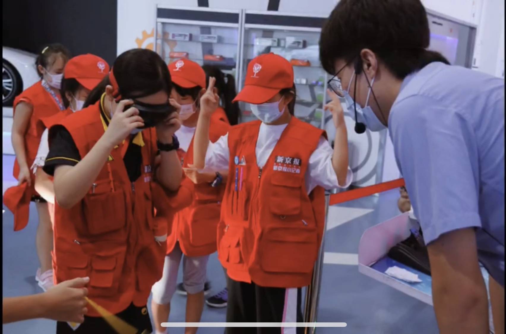 刘紫璇|还原交通事故现场，新京报小记者赴交通安全宣传教育基地体验