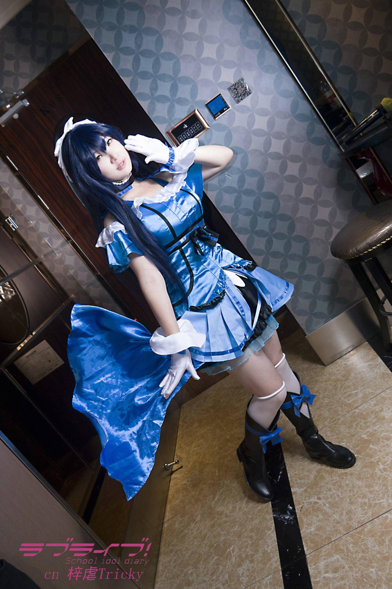 lovelive园田海未kks打歌服cosplay