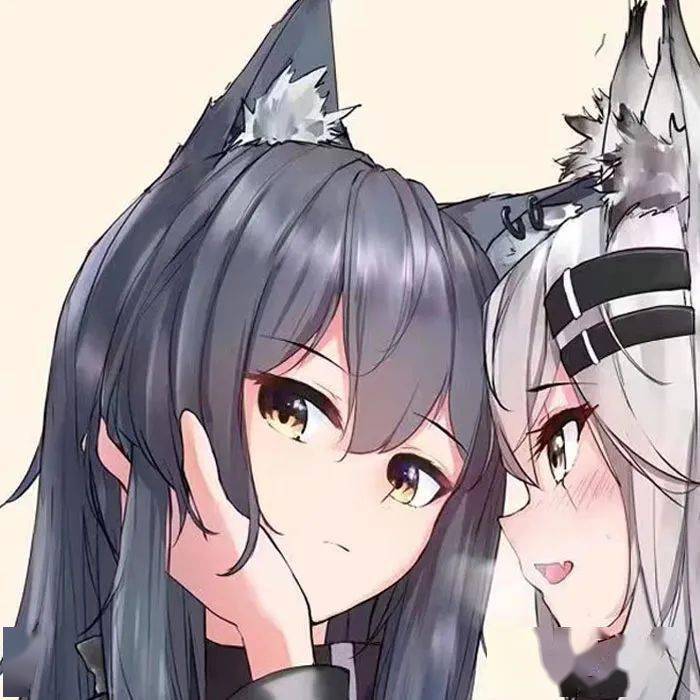 百合头像,女女头像,酷酷的女生头像,动漫女生头像