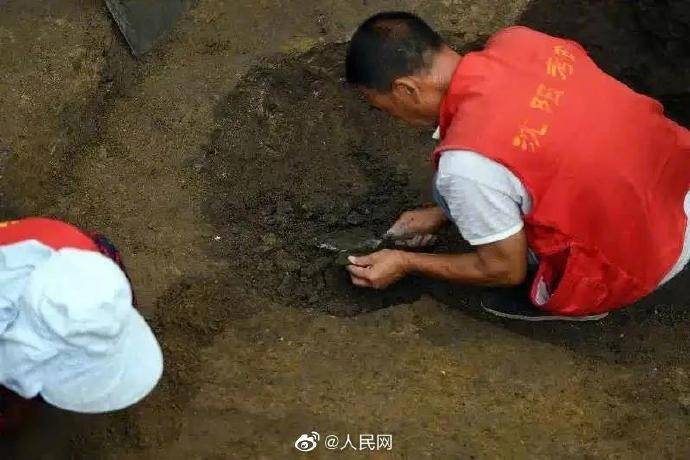 沈阳故宫|沈阳故宫北侧出土大量青花瓷
