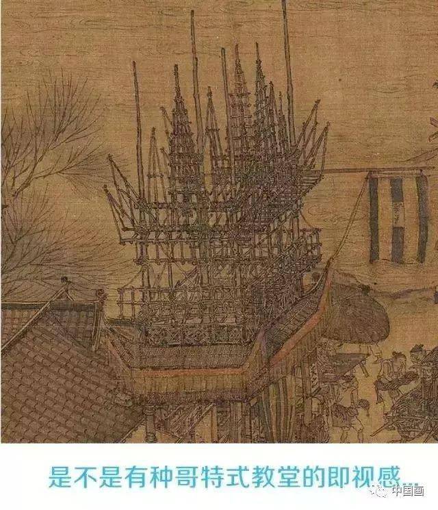 话说《清明上河图》，细节~_搜狐网