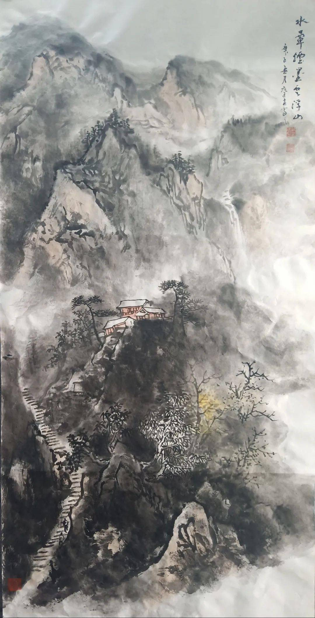 【名家推介】画道于心——范建益的山水画