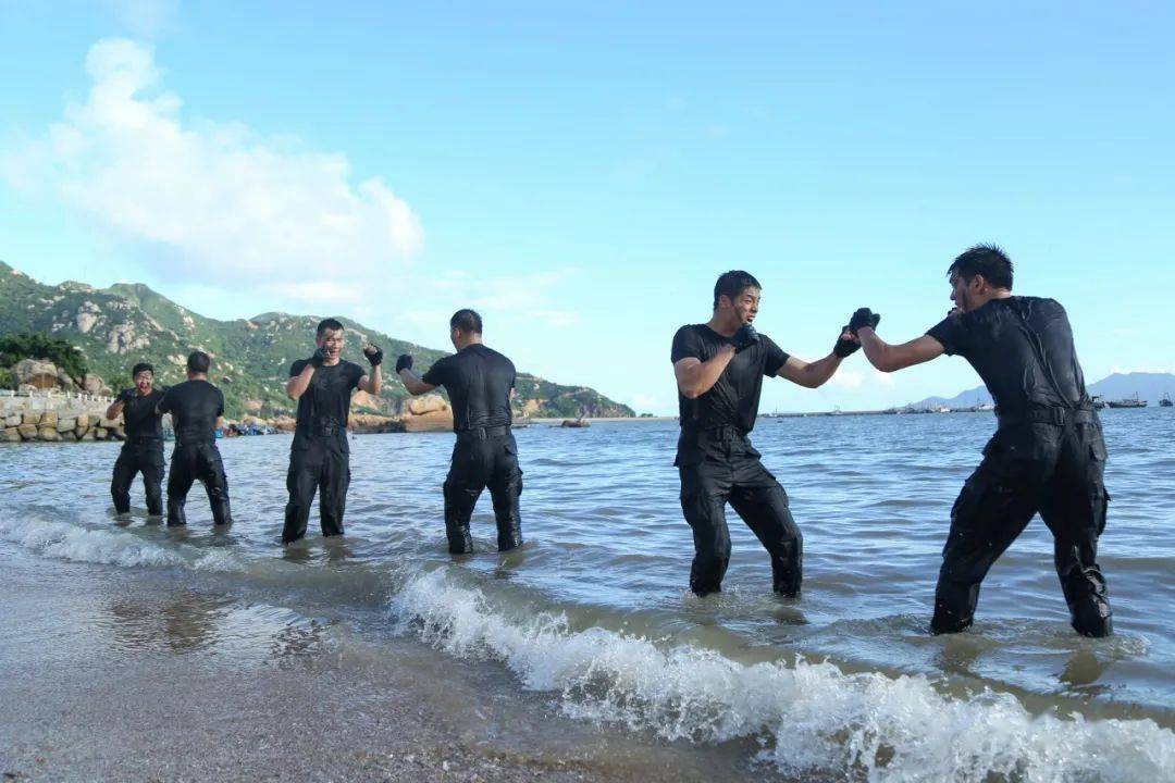 台山特种部队"海鲨突击队"具备海,陆,空立体侦察和水陆两栖作战能力