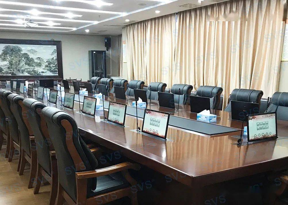 无纸化案例∣svs为某市政府打造常务会议室