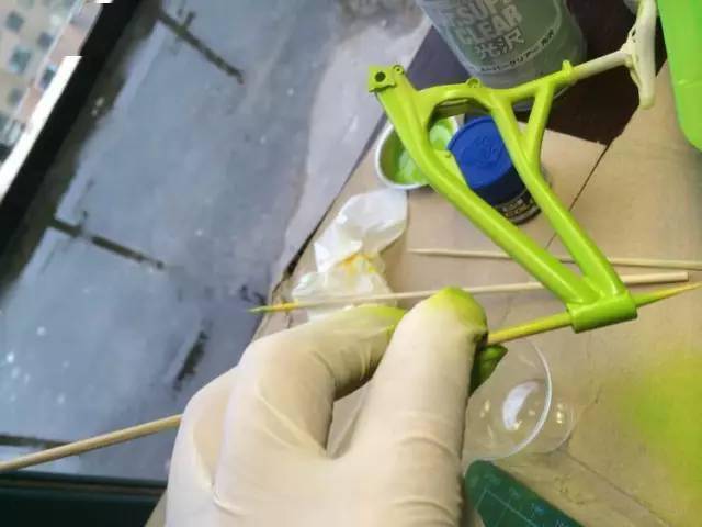 细节|手工打造Demo8速降车模型