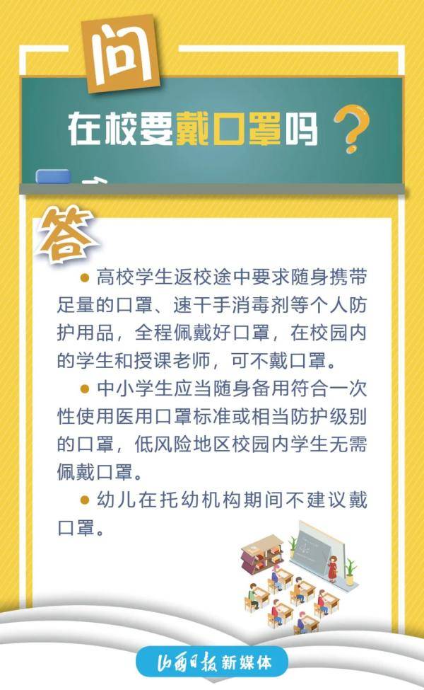 疫情|秋季学期到来 学校疫情防控九问