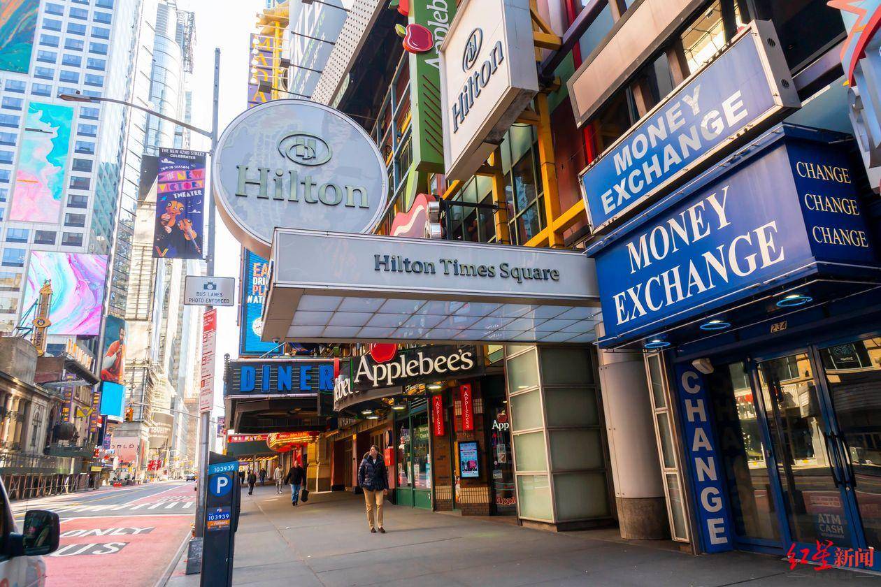 希尔顿时代广场酒店关闭！纽约或有2.5万间酒店不会再开业_搜狐网