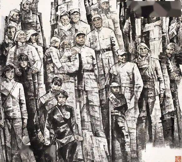 西安理工大学"抗战胜利75周年"手绘艺术展