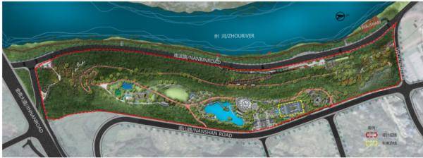 6亩!达川区临江公园已完成总工程量45%