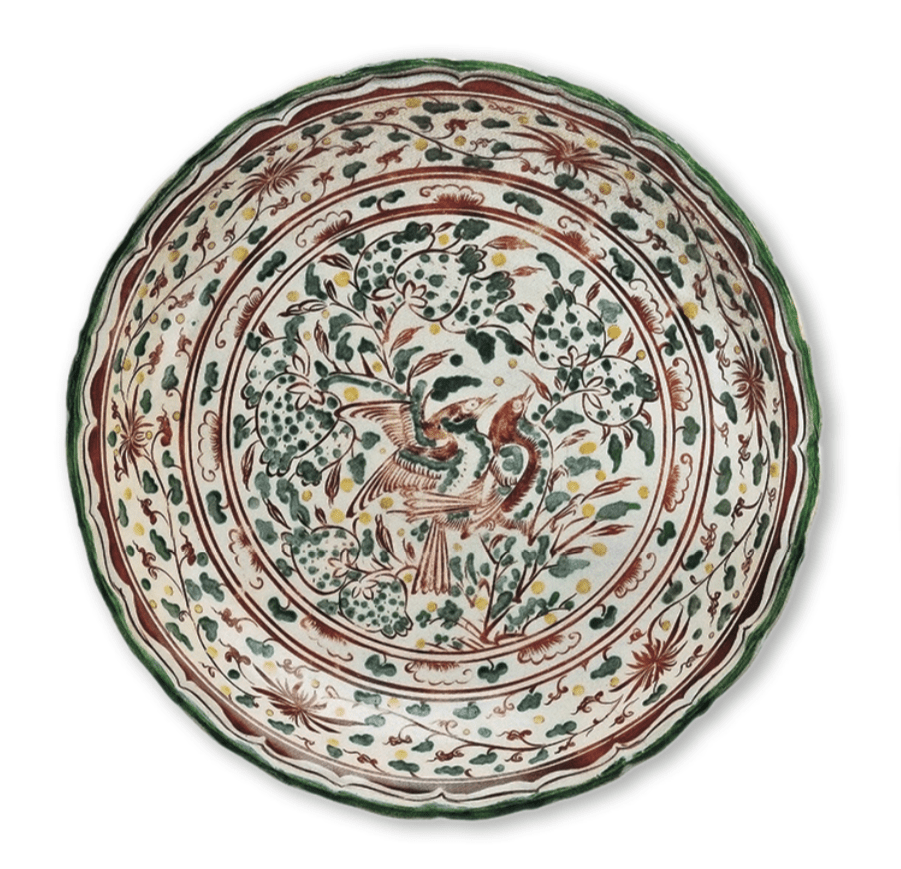 大盘|鉴赏｜亚洲历史文化背景下的越南彩绘瓷