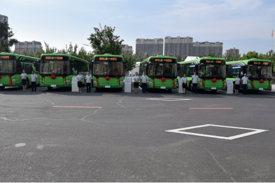 辽源新增40台纯电动新能源公交车