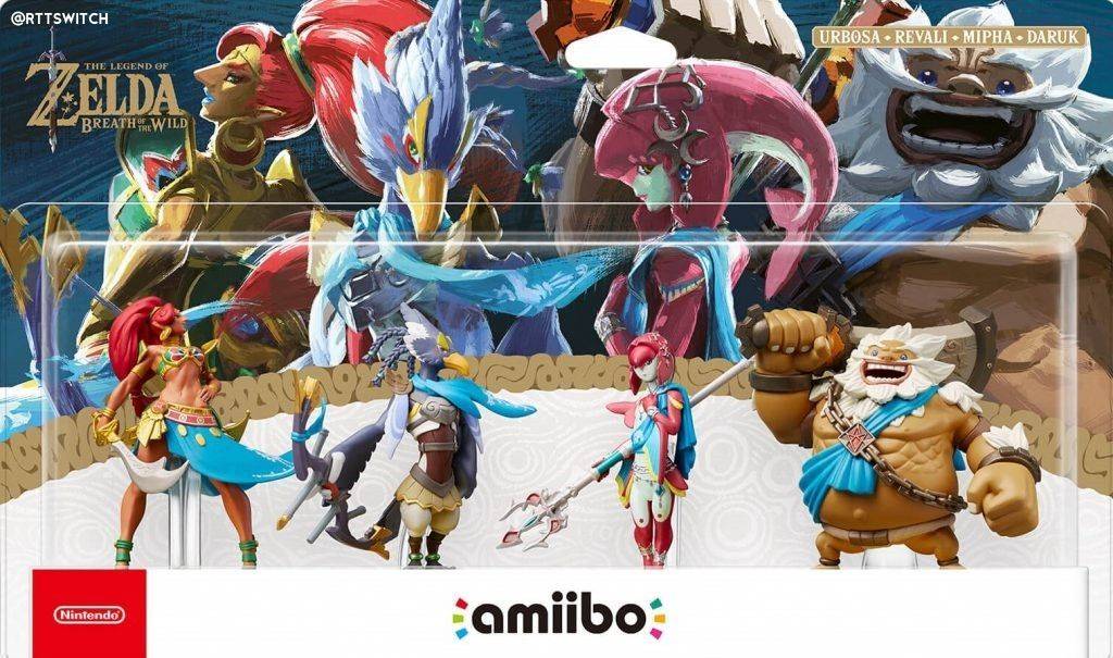 《塞尔达无双》新作ui像旷野之息!四英杰amiibo要再版