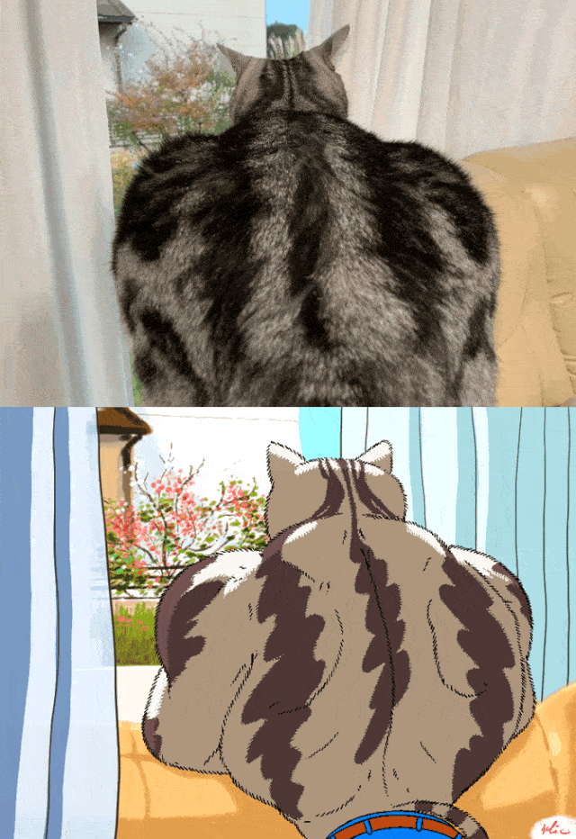 你熟悉的动物奇葩照片,被这位插画师做成了搞笑动图_手机搜狐网