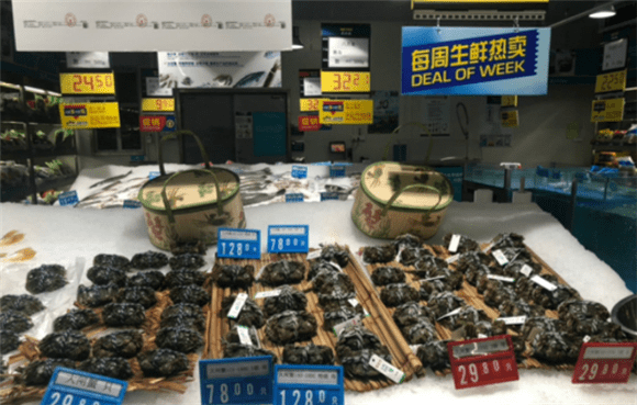 价格|济南中秋节前螃蟹市场货紧俏，价格还算适中